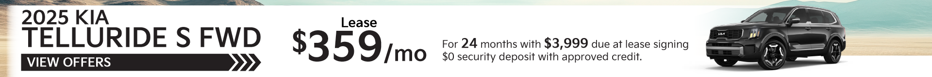 2025 Kia Telluride S FWD