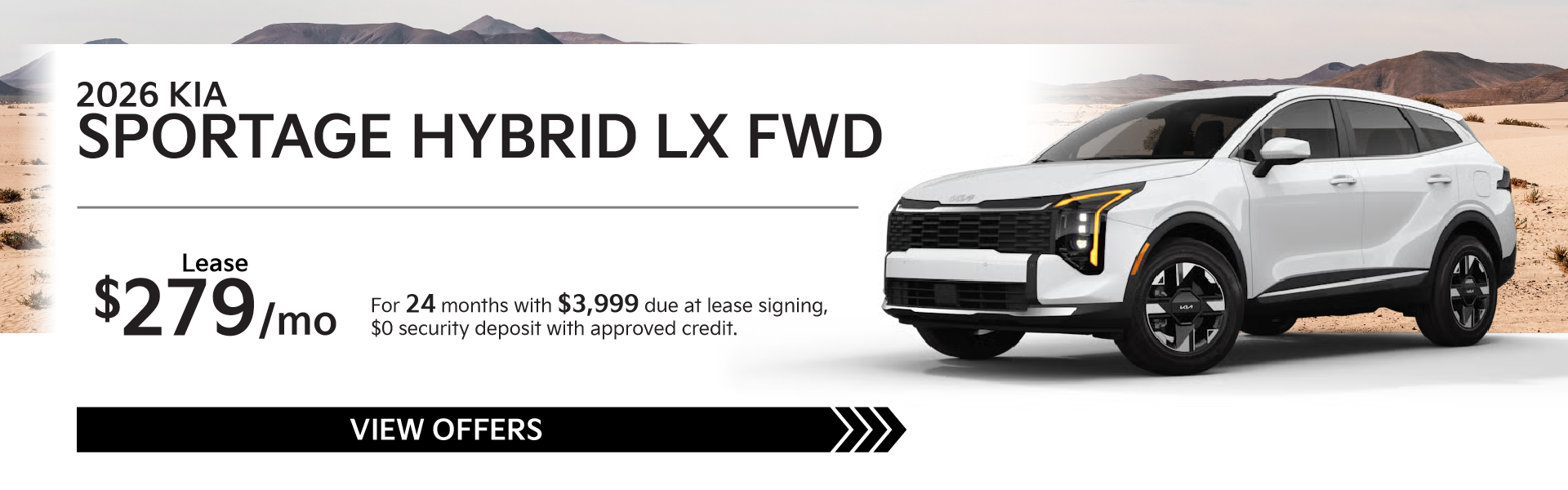 2026 Kia Sportage HYBRID LX FWD