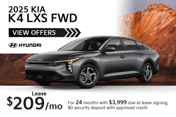 2025 Kia K4 LXS FWD
