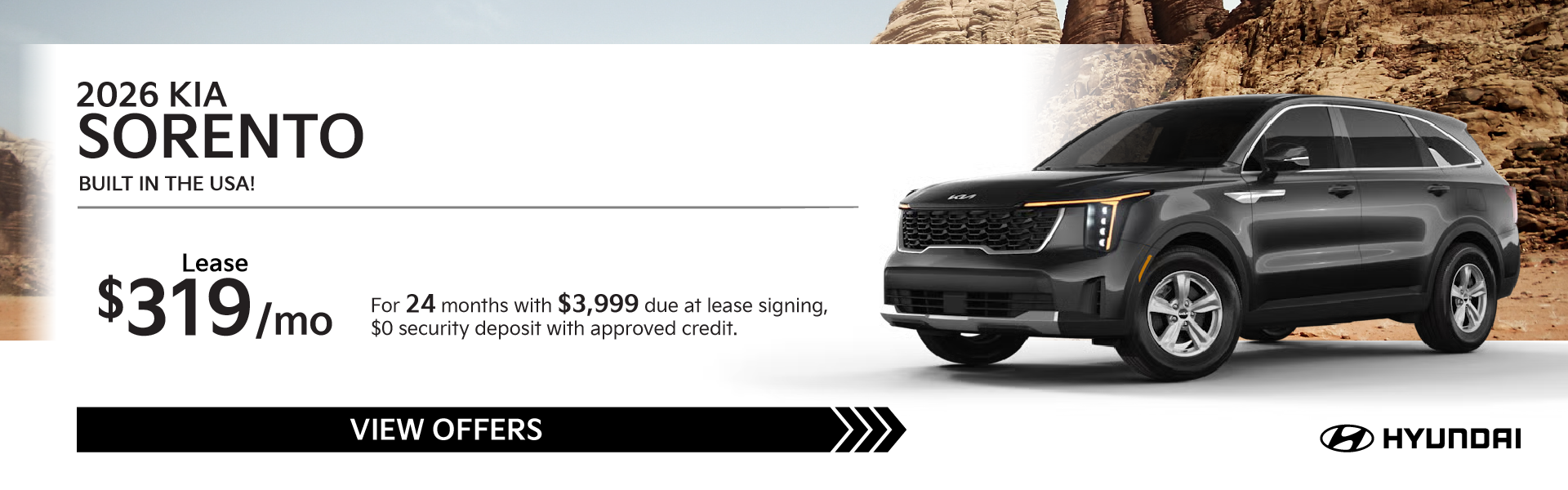2026 Kia Sorento LX FWD • BUILT IN THE USA!