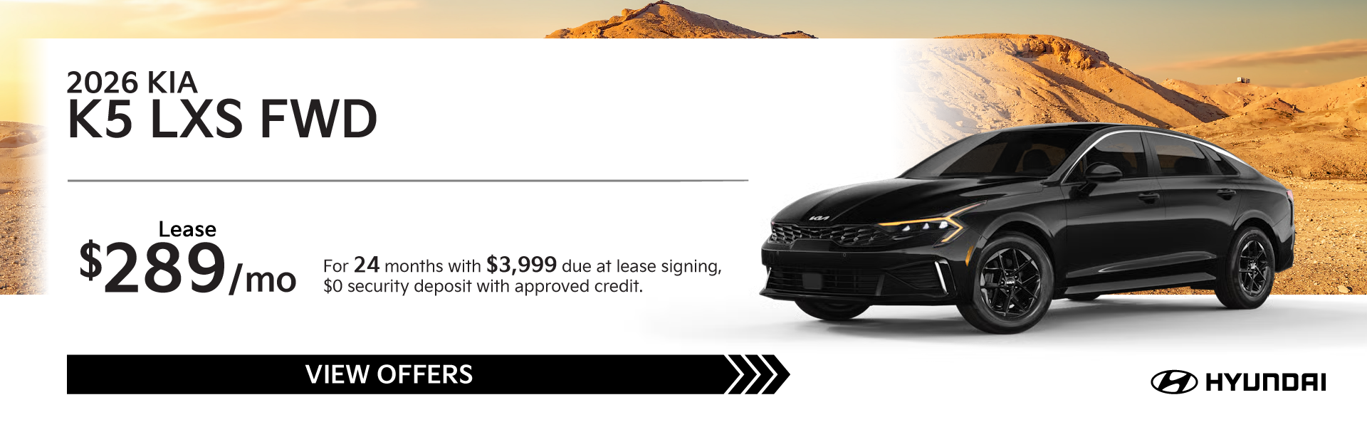 2026 Kia K5 LXS FWD