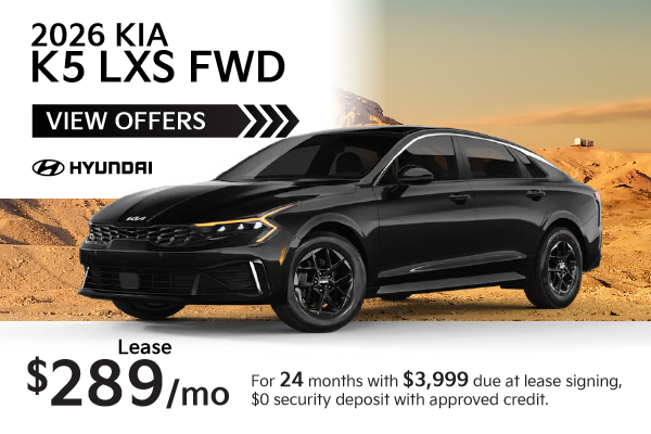 2026 Kia K5 LXS FWD