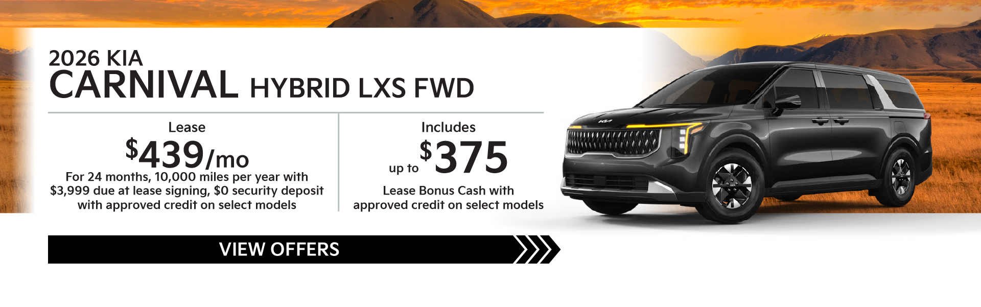 2026 Kia Carnival Hybrid LXS FWD