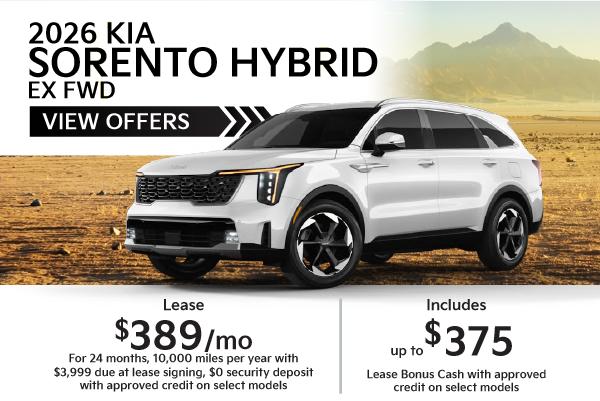 2026 Kia Sorento Hybrid EX FWD