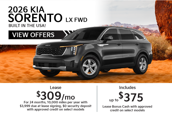 2026 Kia Sorento LX FWD