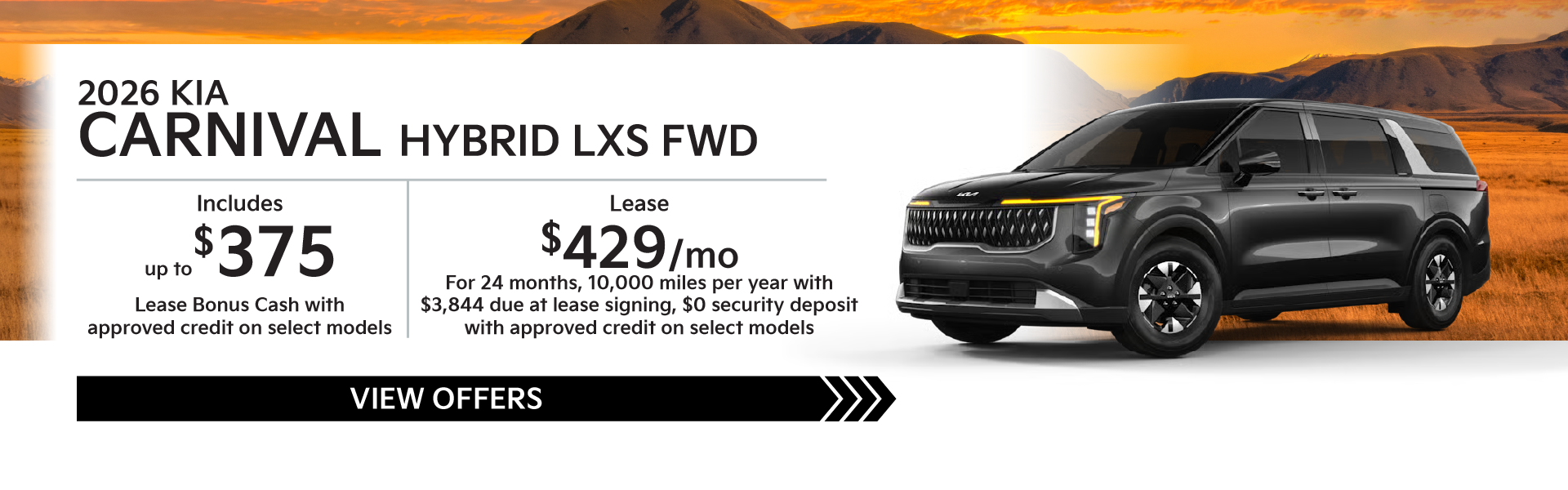 2026 Kia Carnival Hybrid LXS FWD