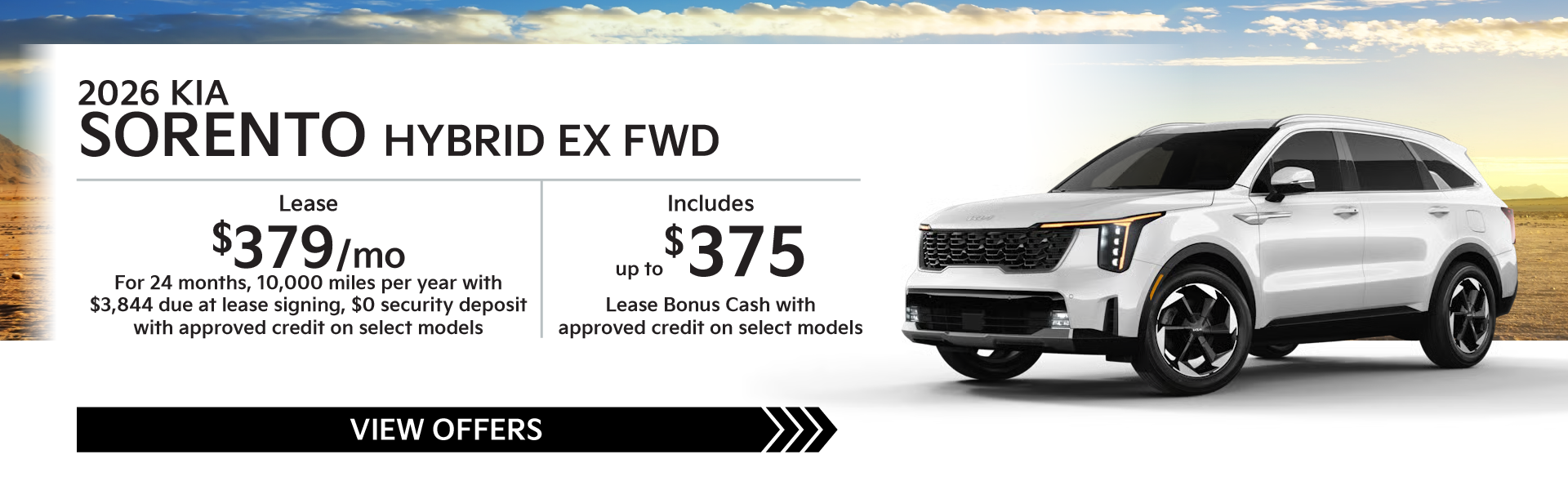2026 Kia Sorento Hybrid EX FWD