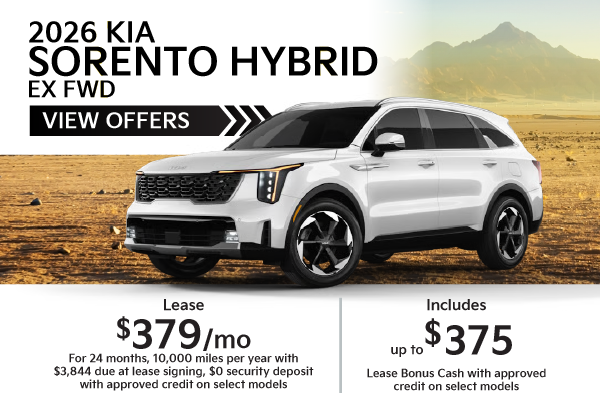 2026 Kia Sorento Hybrid EX FWD