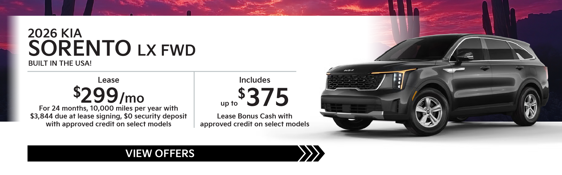 2026 Kia Sorento LX FWD