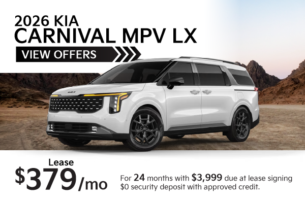2026 Kia Carnival MPV LX