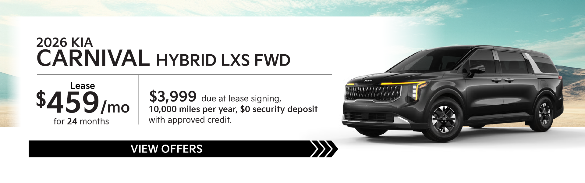 2026 Kia Carnival Hybrid LXS FWD