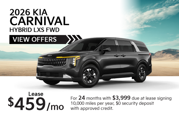 2026 Kia Carnival Hybrid LXS FWD