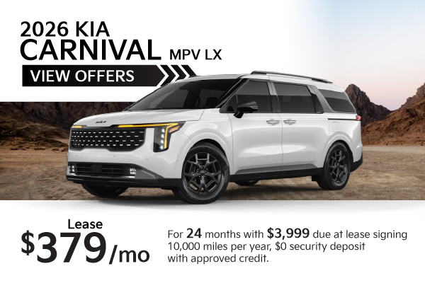 2026 Kia Carnival MPV LX FWD