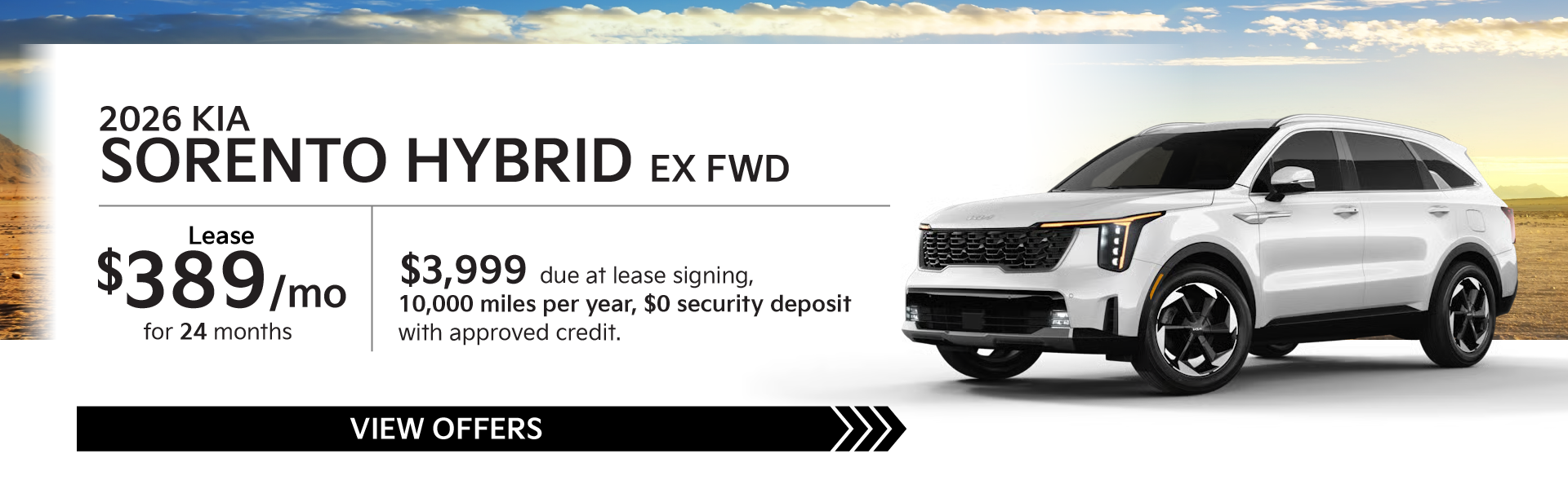 2026 Kia Sorento Hybrid EX FWD