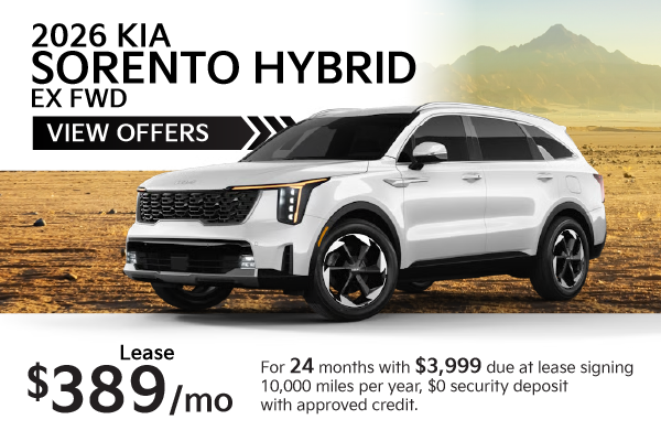 2026 Kia Sorento Hybrid EX FWD