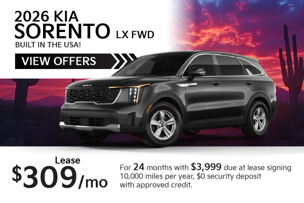 2026 Kia Sorento LX FWD