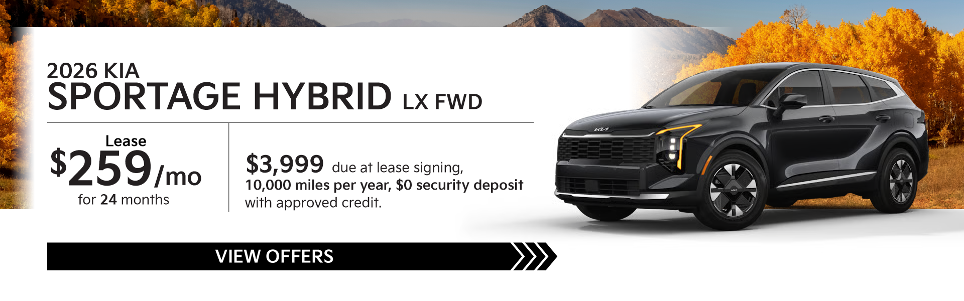 2026 Kia Sportage Hybrid LX FWD