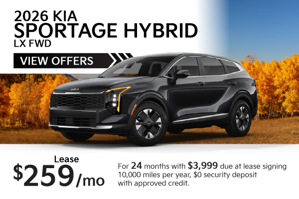 2026 Kia Sportage Hybrid LX FWD