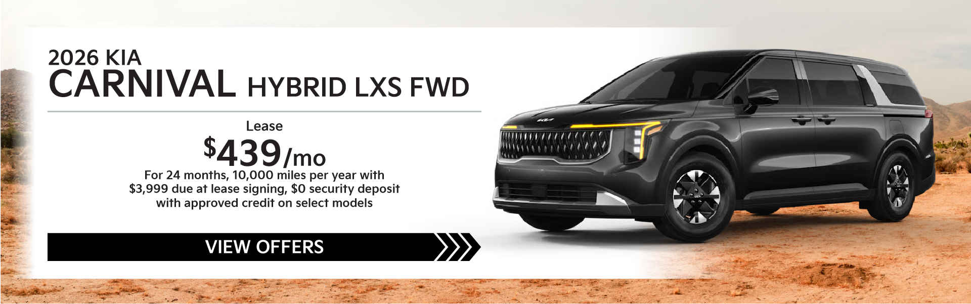 2026 Kia Carnival Hybrid LXS FWD