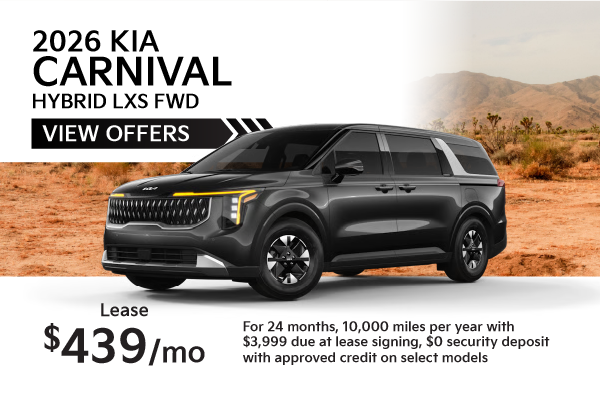 2026 Kia Carnival Hybrid LXS FWD