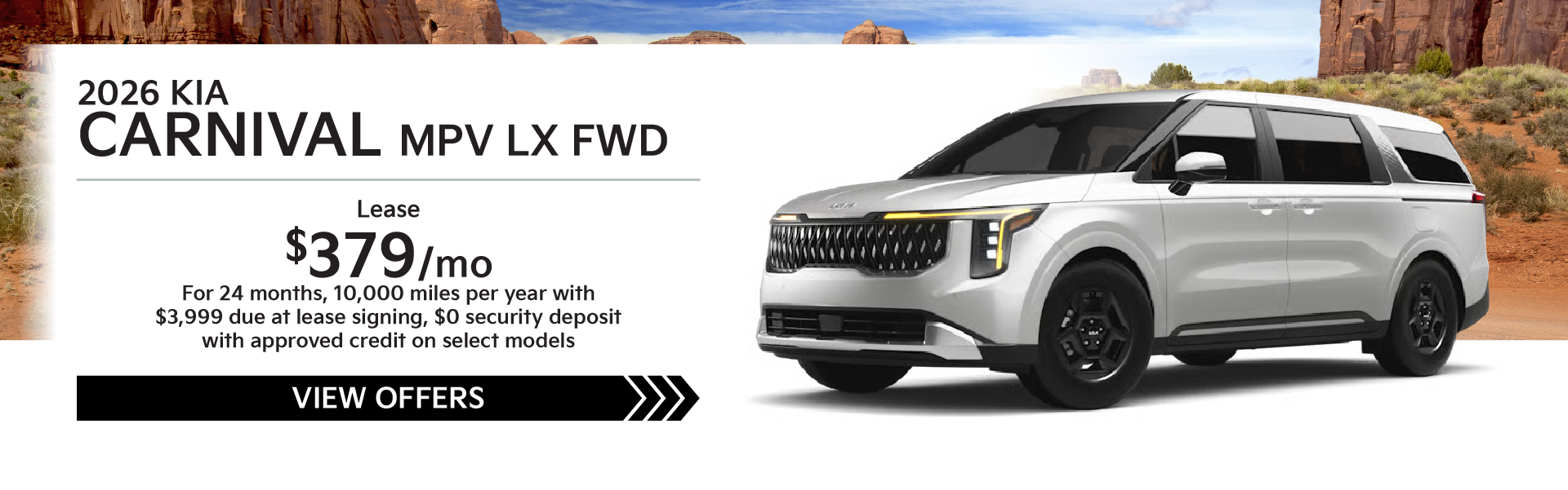 2026 Kia Carnival MPV LX FWD