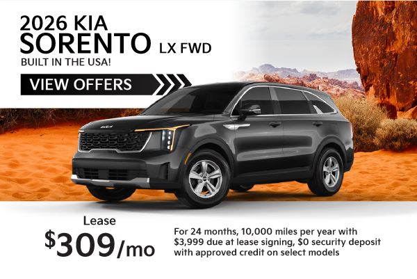 2026 Kia Sorento LX FWD