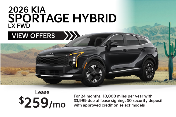 2026 Kia Sportage Hybrid LX FWD