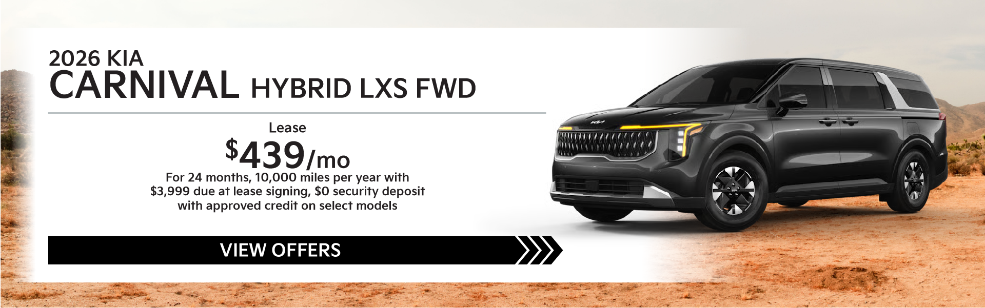 2026 Kia Carnival Hybrid LXS FWD