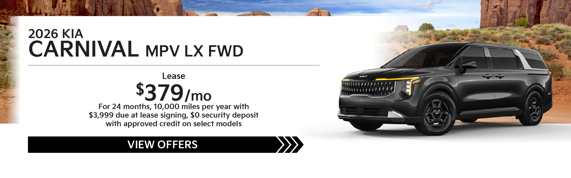 2026 Kia Carnival MPV LX FWD
