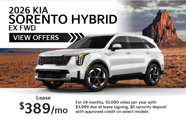 2026 Kia Sorento Hybrid EX FWD