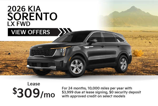 2026 Kia Sorento LX FWD