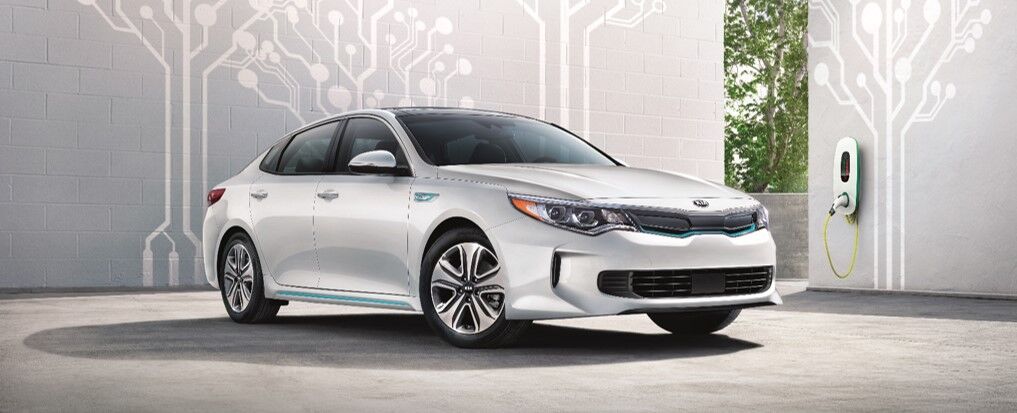 Kia Optima With Electric Charger